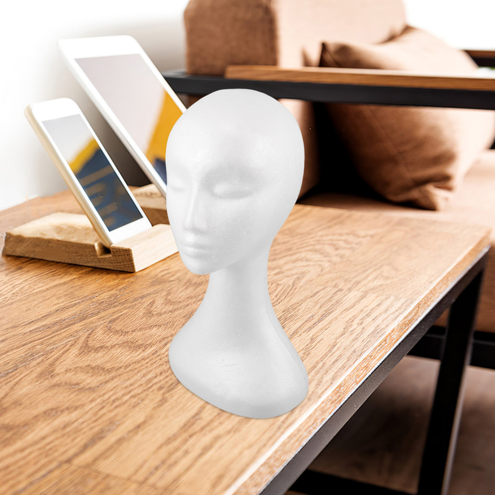 Art Craft Display - Male Foam Mannequin Head for Wigs