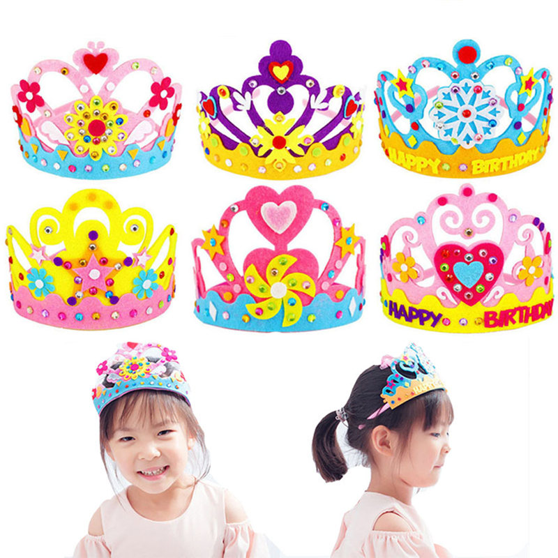 Art Craft Kindergarten - DIY Crafts Toy Crown Creative Paper