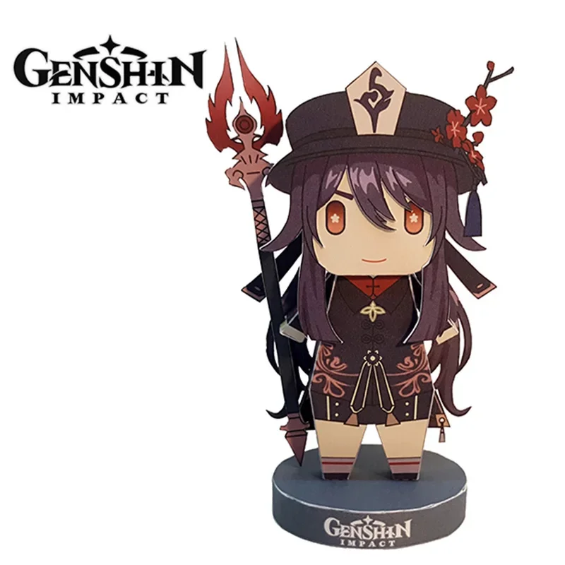 Art Craft Cardboard - Genshin Impact Hu Tao Figure Mini