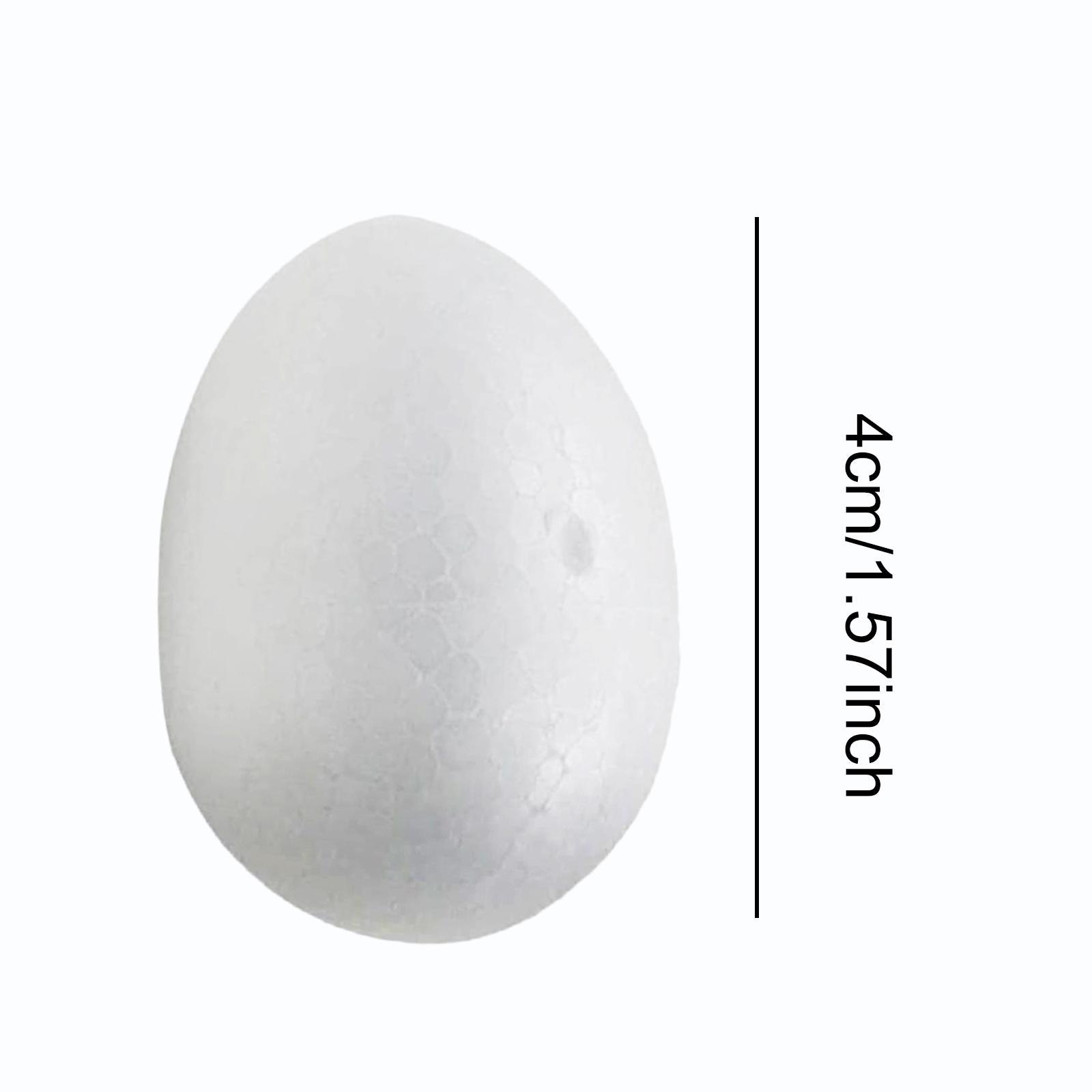 Art Craft School - Foam Easter Eggs White Craft DIY
