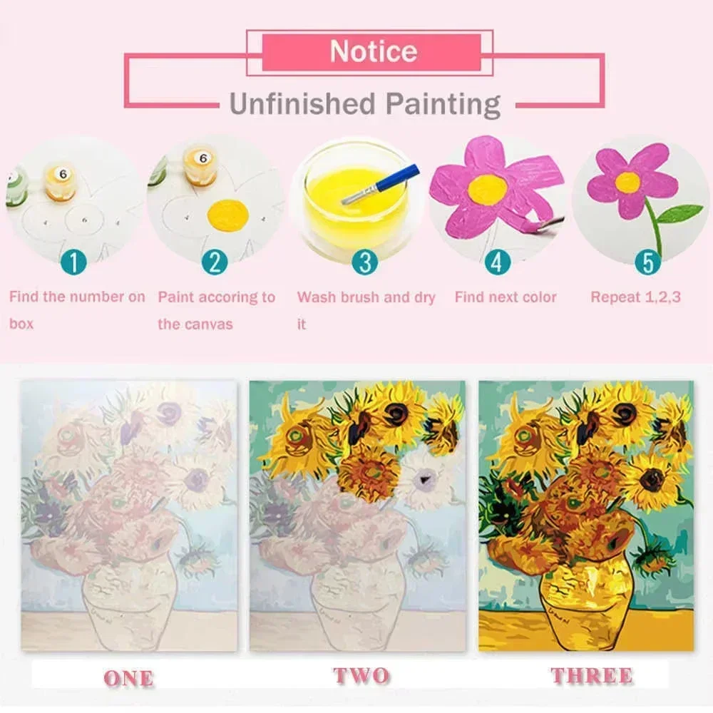 Paint By Numbers Kit for Adult - Art Craft Rabbit ulasan dan harga