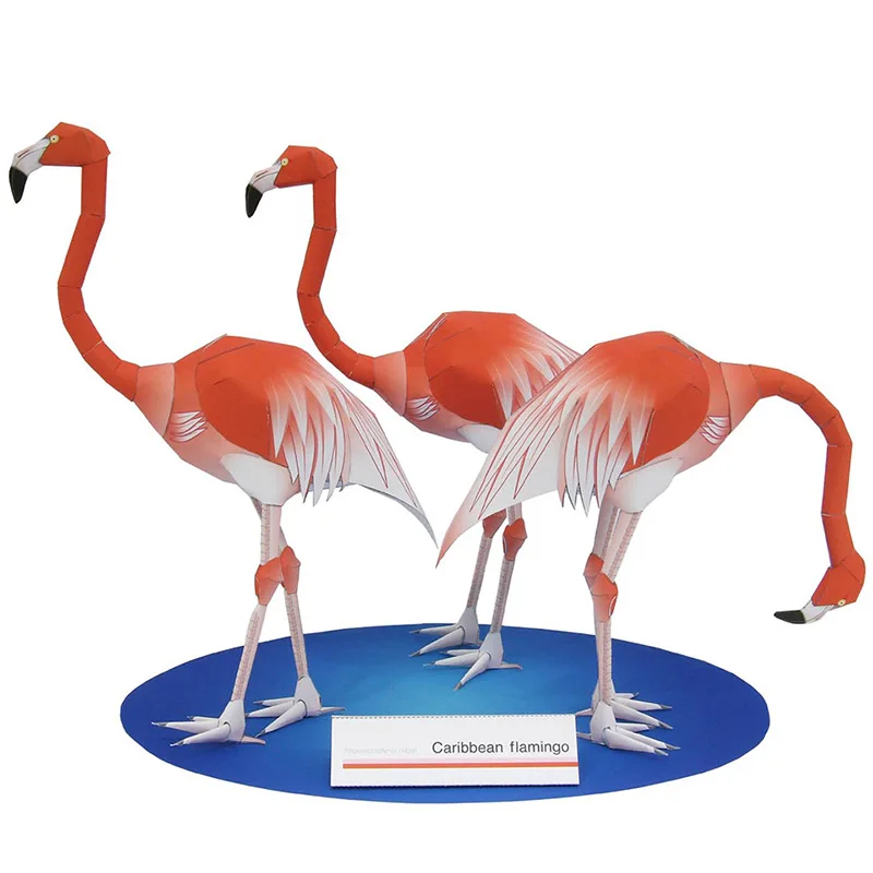 Caribbean Flamingo Folding Thr - Art Craft Cardboard ulasan dan harga