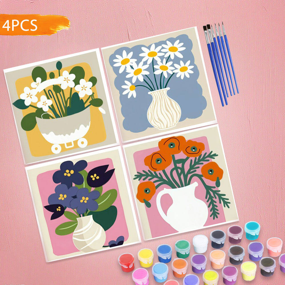 HUACAN Easy-to-learn Colorful  - Art Craft Number ulasan dan harga