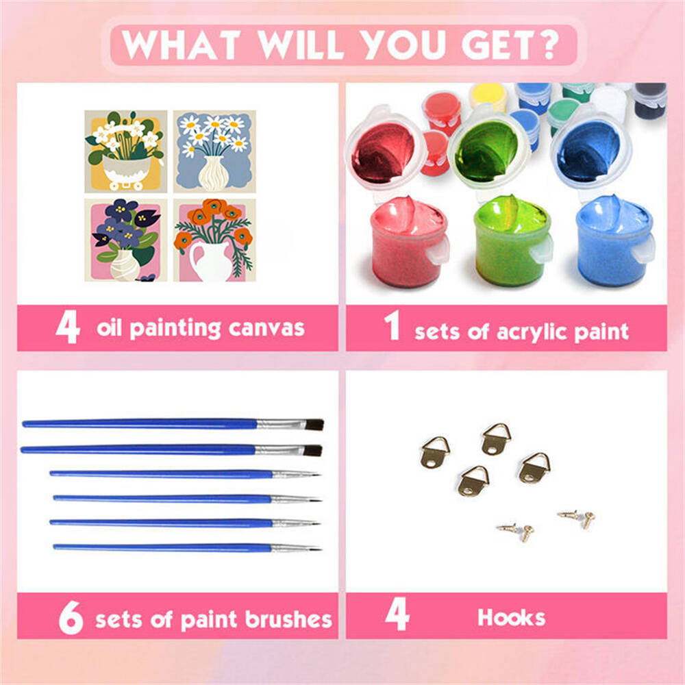 HUACAN Easy-to-learn Colorful  - Art Craft Number ulasan dan harga