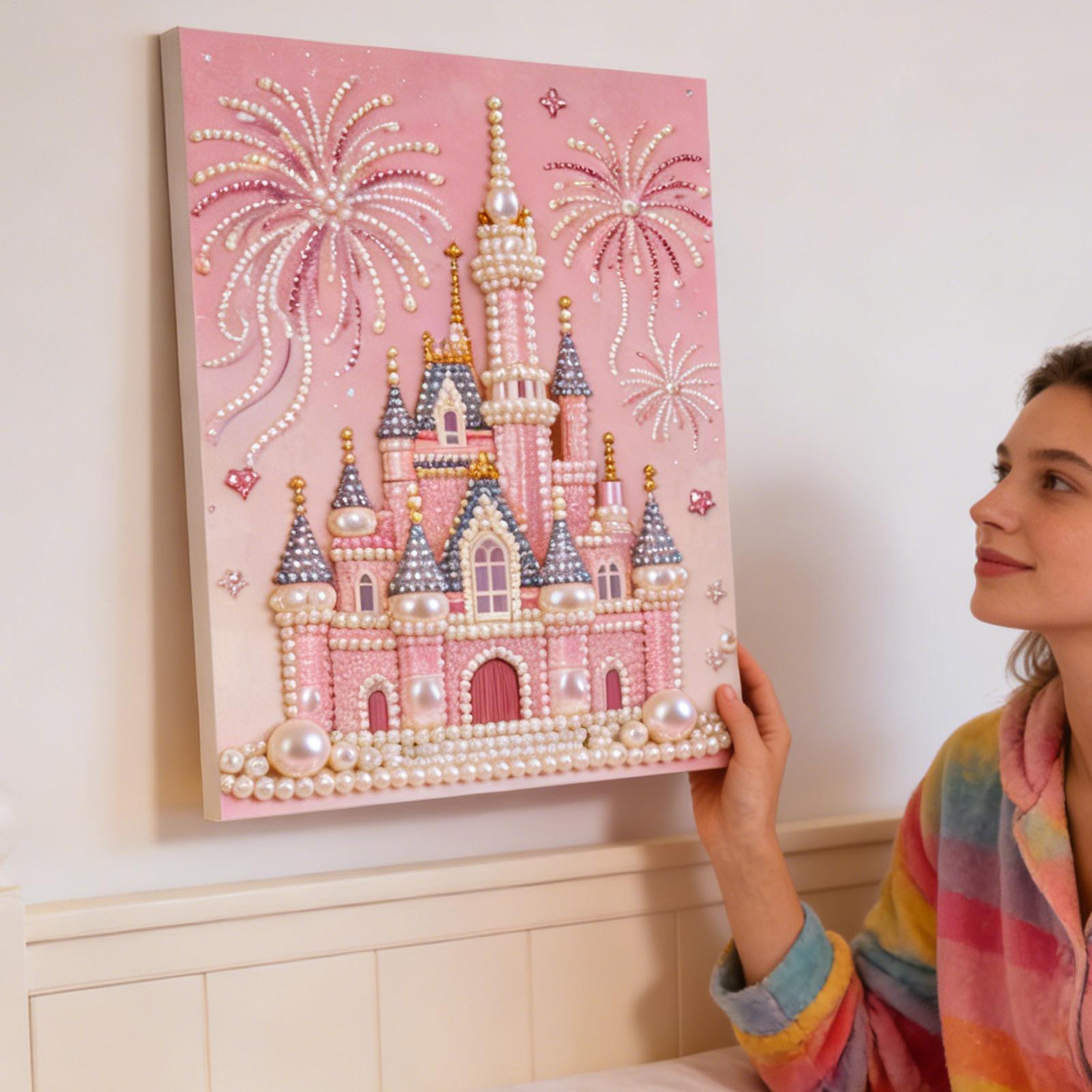 DIY Pearl Painting Kit Beaded  - Art Craft Gifts For Adults ulasan dan harga