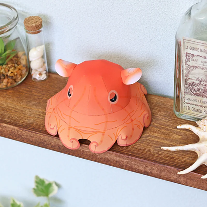 Flapjack Octopus Folding Origa - Art Craft Cardboard ulasan dan harga