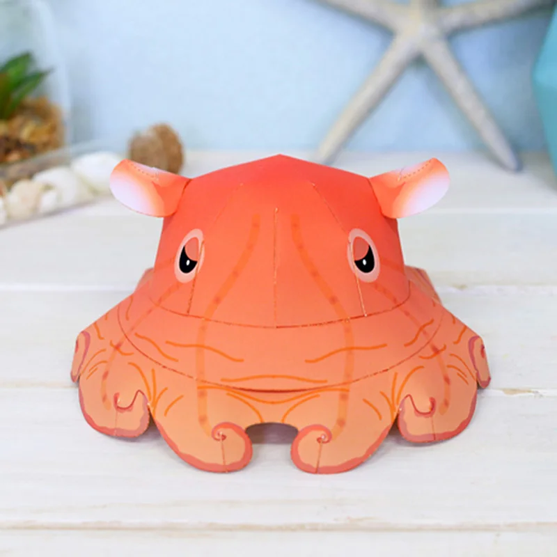 Flapjack Octopus Folding Origa - Art Craft Cardboard ulasan dan harga