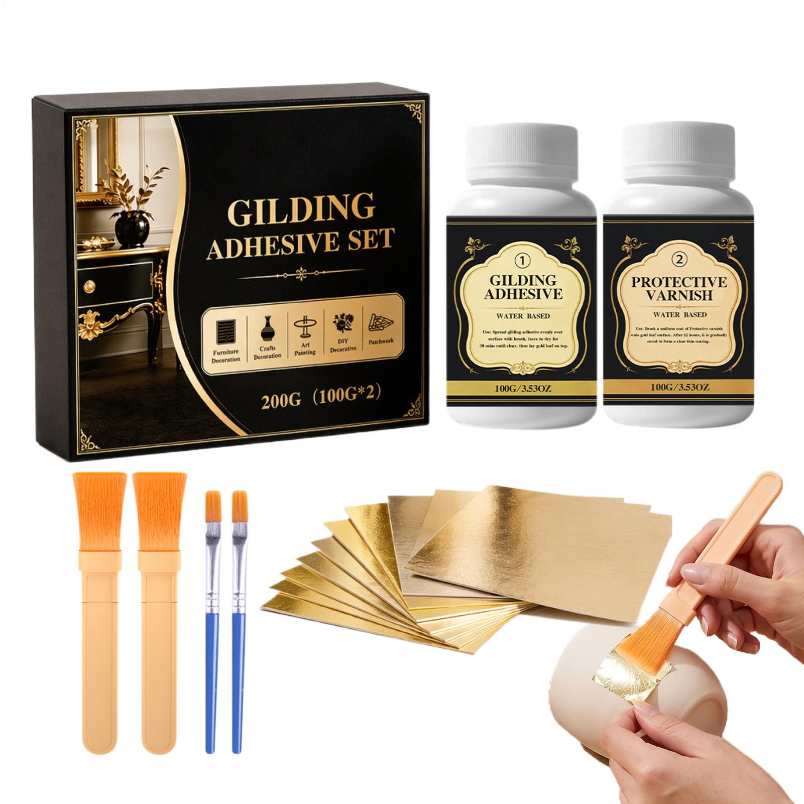 NEW Gilding Adhesive Water-Bas - Art Craft Furniture ulasan dan harga