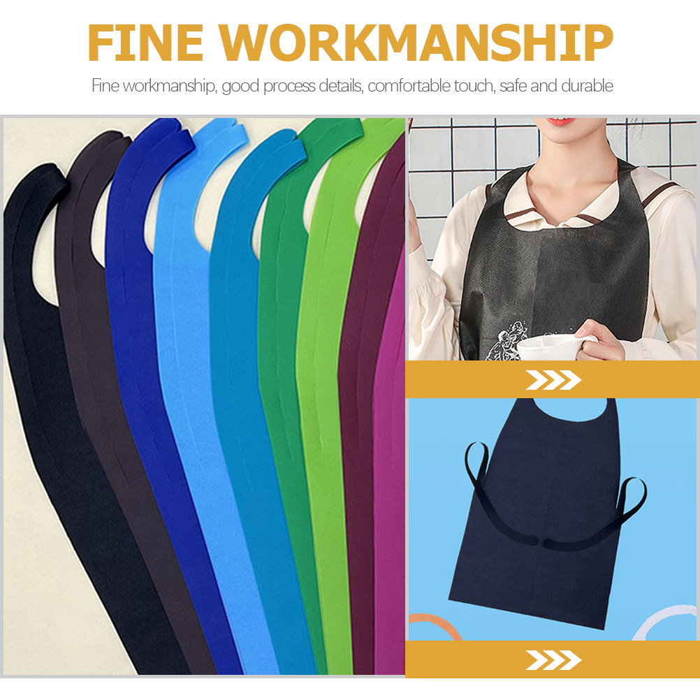 12Pcs Disposable Aprons Heavy- - Art Craft School ulasan dan harga