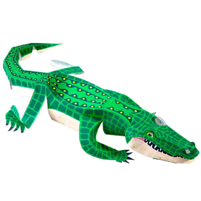 Alligator Crocodile Folding Or - Art Craft Cardboard ulasan dan harga
