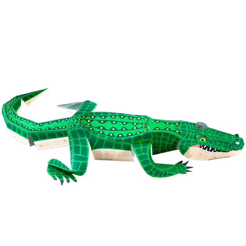 Alligator Crocodile Folding Or - Art Craft Cardboard ulasan dan harga
