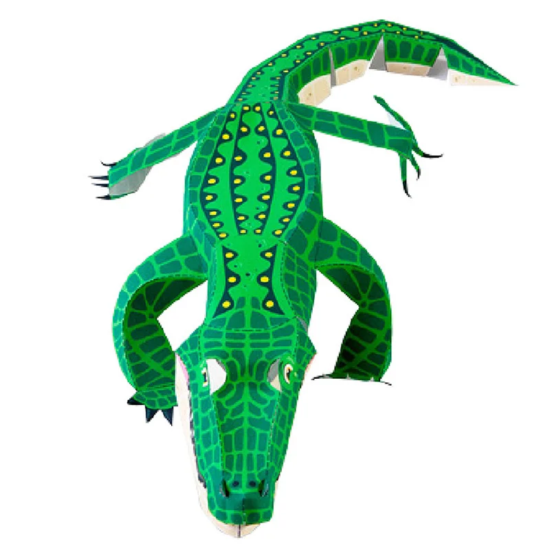 Alligator Crocodile Folding Or - Art Craft Cardboard ulasan dan harga