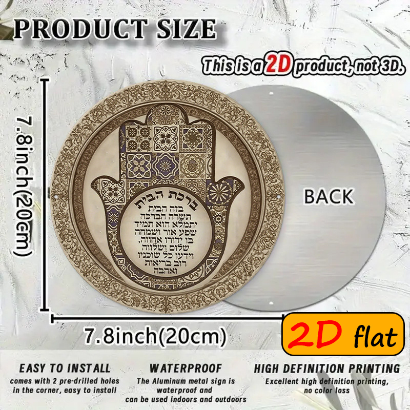 CIFBUY Exotic Hamsa Hand Alumi - Art & Craft Kids Toys ulasan dan harga