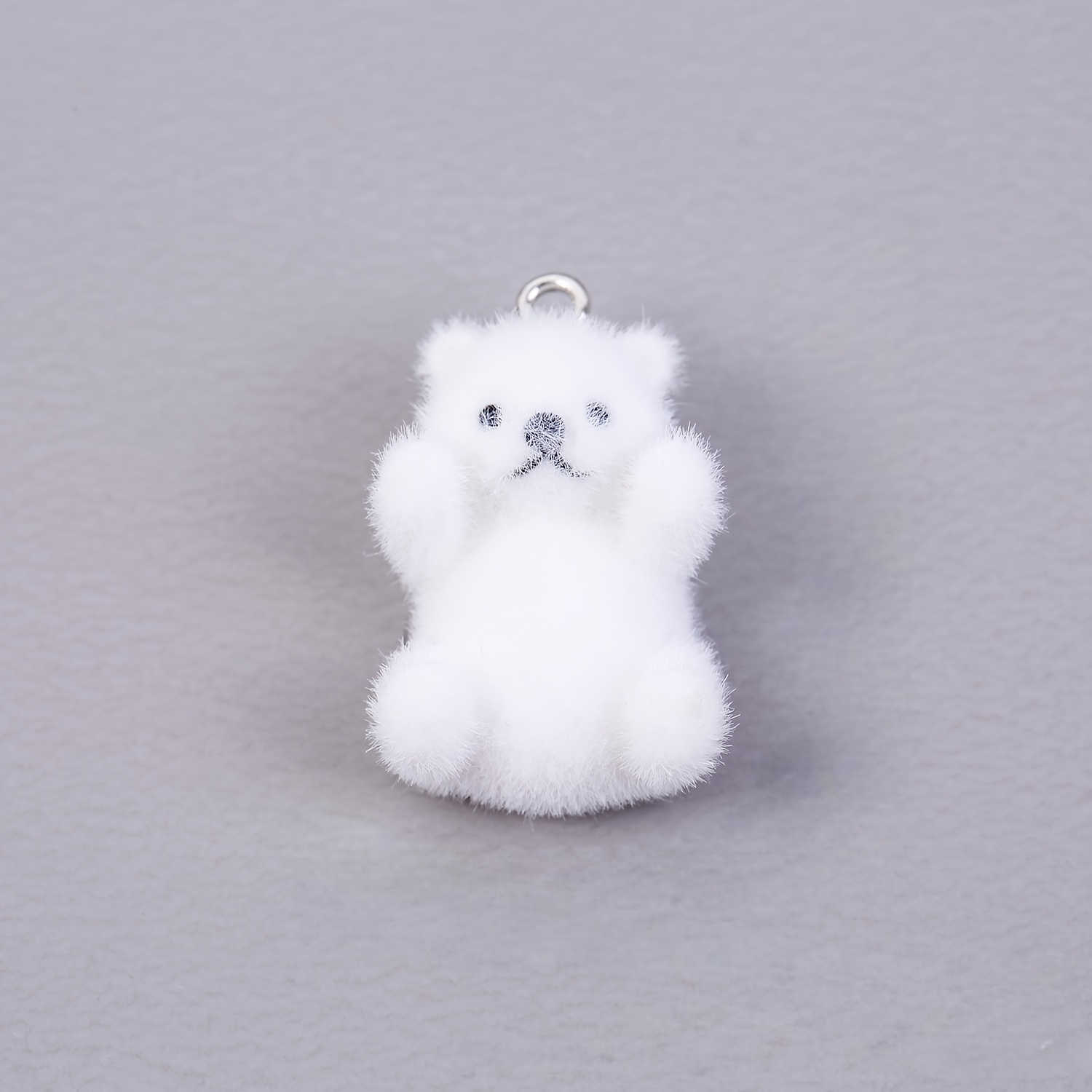 6Pcs Polar Bear Resin Charms C - Art Craft Accessories ulasan dan harga