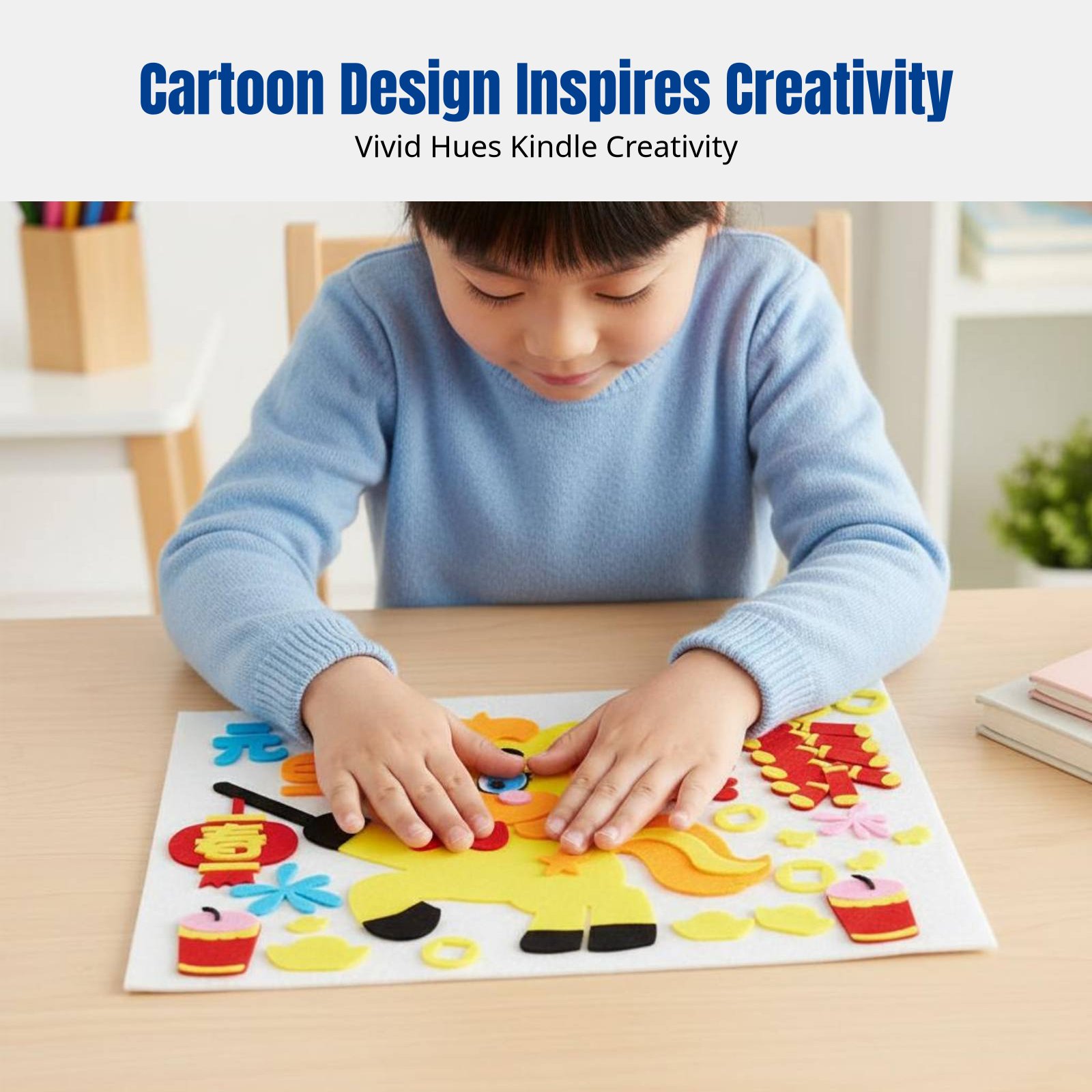 2026 New Year DIY Fabric Art S - Art Craft Kindergarten ulasan dan harga