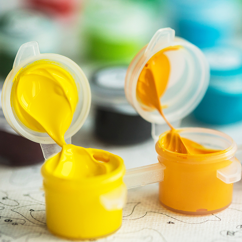 GATYZTORY Acrylic Paint Frame  - Art Craft Display ulasan dan harga