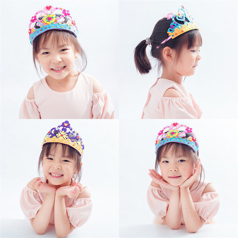 DIY Crafts Toy Crown Creative  - Art Craft Kindergarten ulasan dan harga