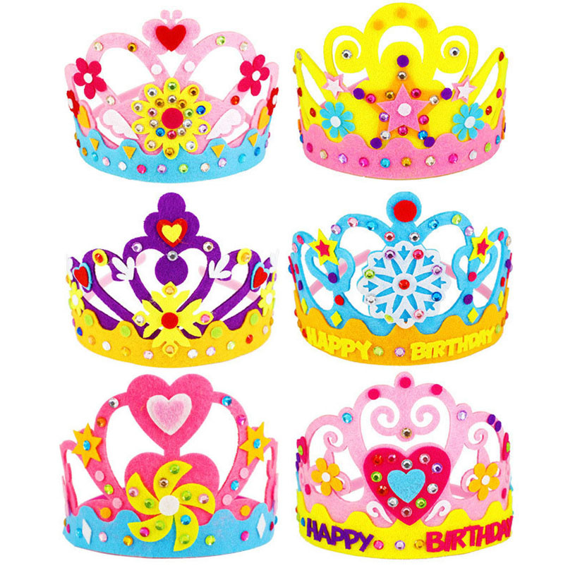 DIY Crafts Toy Crown Creative  - Art Craft Kindergarten ulasan dan harga
