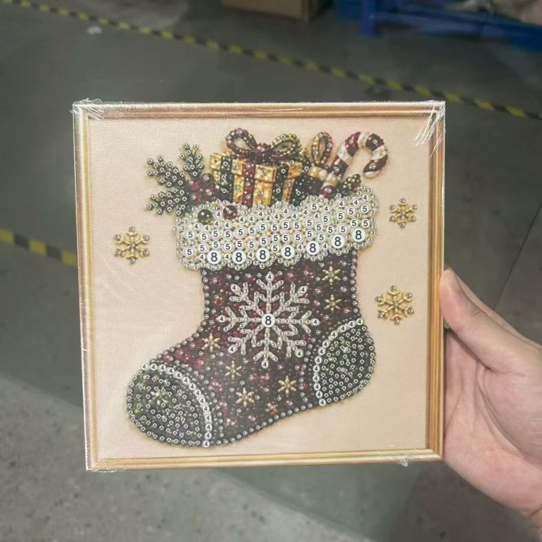 Christmas Pearl Diamond Painti - Art Craft Gifts For Adults ulasan dan harga