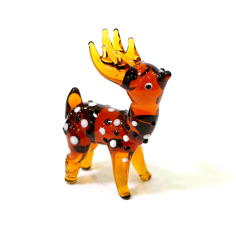 Custom Cute Christmas Deer Gla - Art Craft Display ulasan dan harga