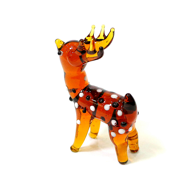 Custom Cute Christmas Deer Gla - Art Craft Display ulasan dan harga