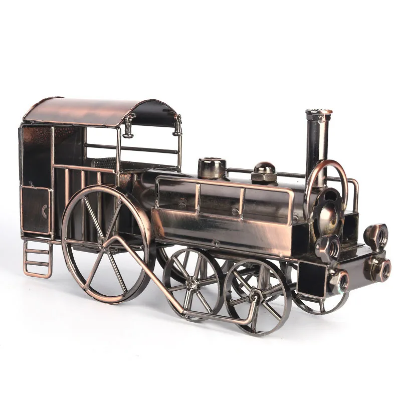 Retro Vintage Lron Steam Locom - Art Craft Furniture ulasan dan harga