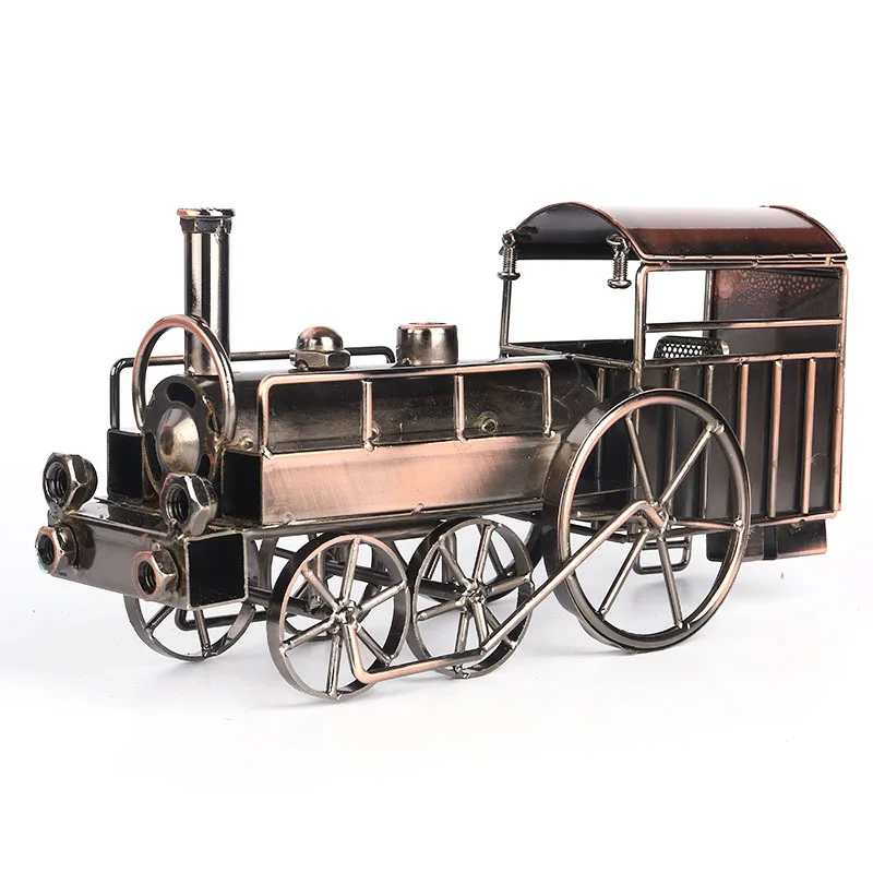 Retro Vintage Lron Steam Locom - Art Craft Furniture ulasan dan harga