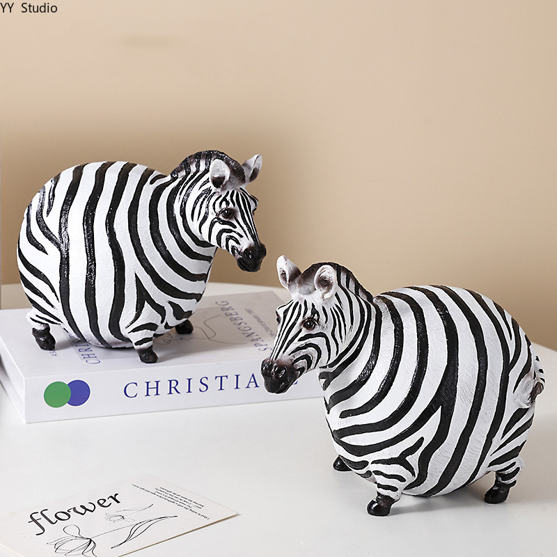 Nordic Creative Resin Zebra Or - Art Craft Zebra ulasan dan harga
