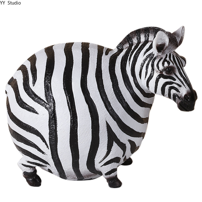 Nordic Creative Resin Zebra Or - Art Craft Zebra ulasan dan harga