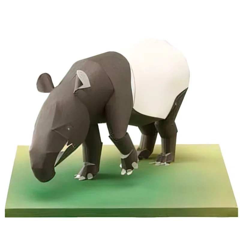 Malayan Tapir Origami Art Mini - Art Craft Cardboard ulasan dan harga