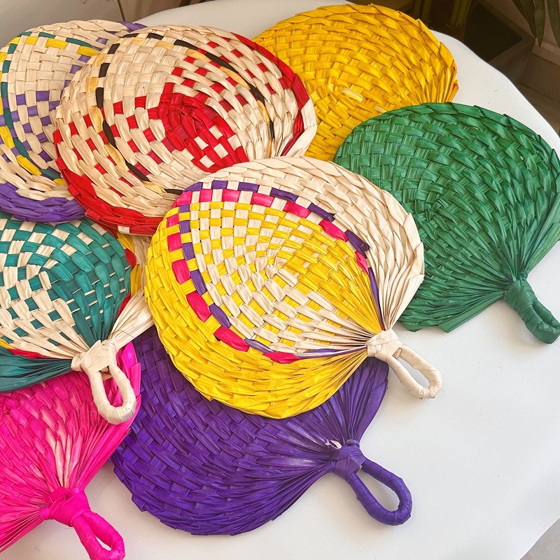 Chinese Style Handmade Fan Ret - Art Craft With Leaves ulasan dan harga