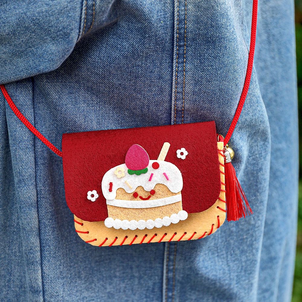 Cute Felt Felt Bag Making Kit  - Art Craft Kindergarten ulasan dan harga