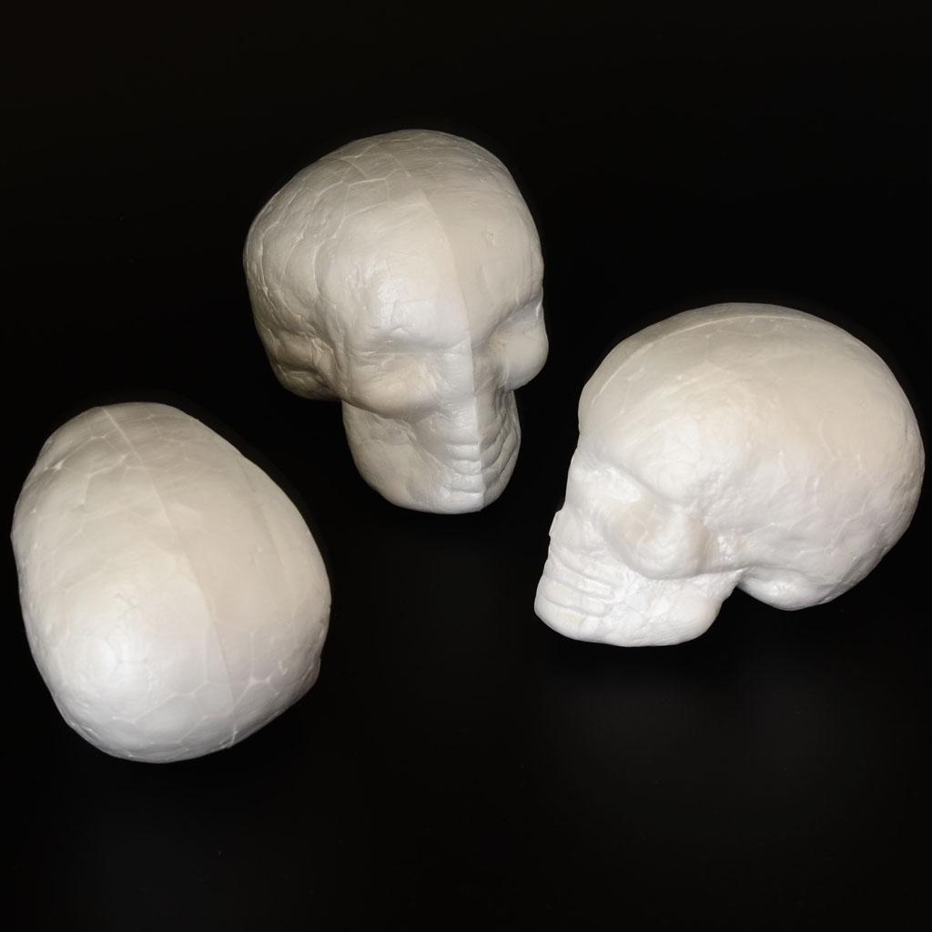 Moldable Craft Foam Skull Shap - Art Craft Kindergarten ulasan dan harga