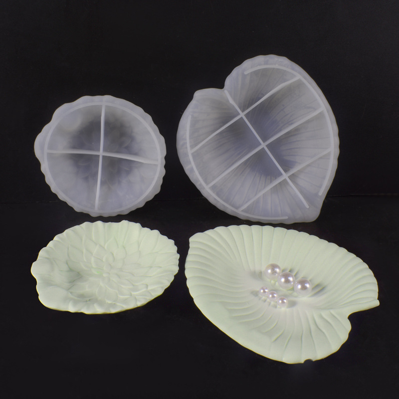 Plaster Cement DIY Leaf Dish M - Art Craft With Leaves ulasan dan harga