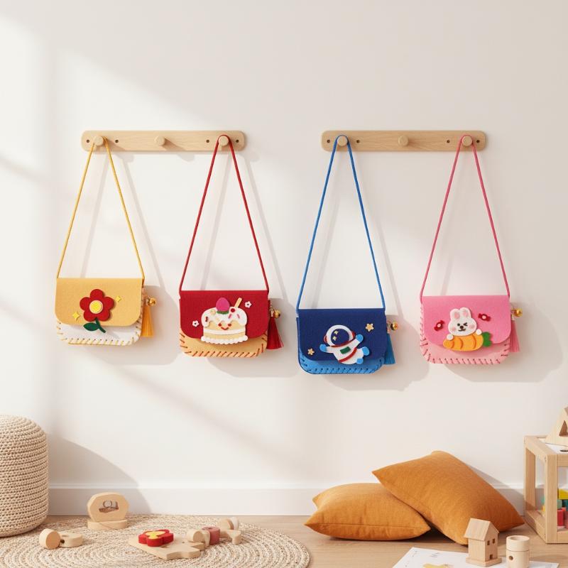 Felt Bag Making Kit for Childr - Art Craft Kindergarten ulasan dan harga
