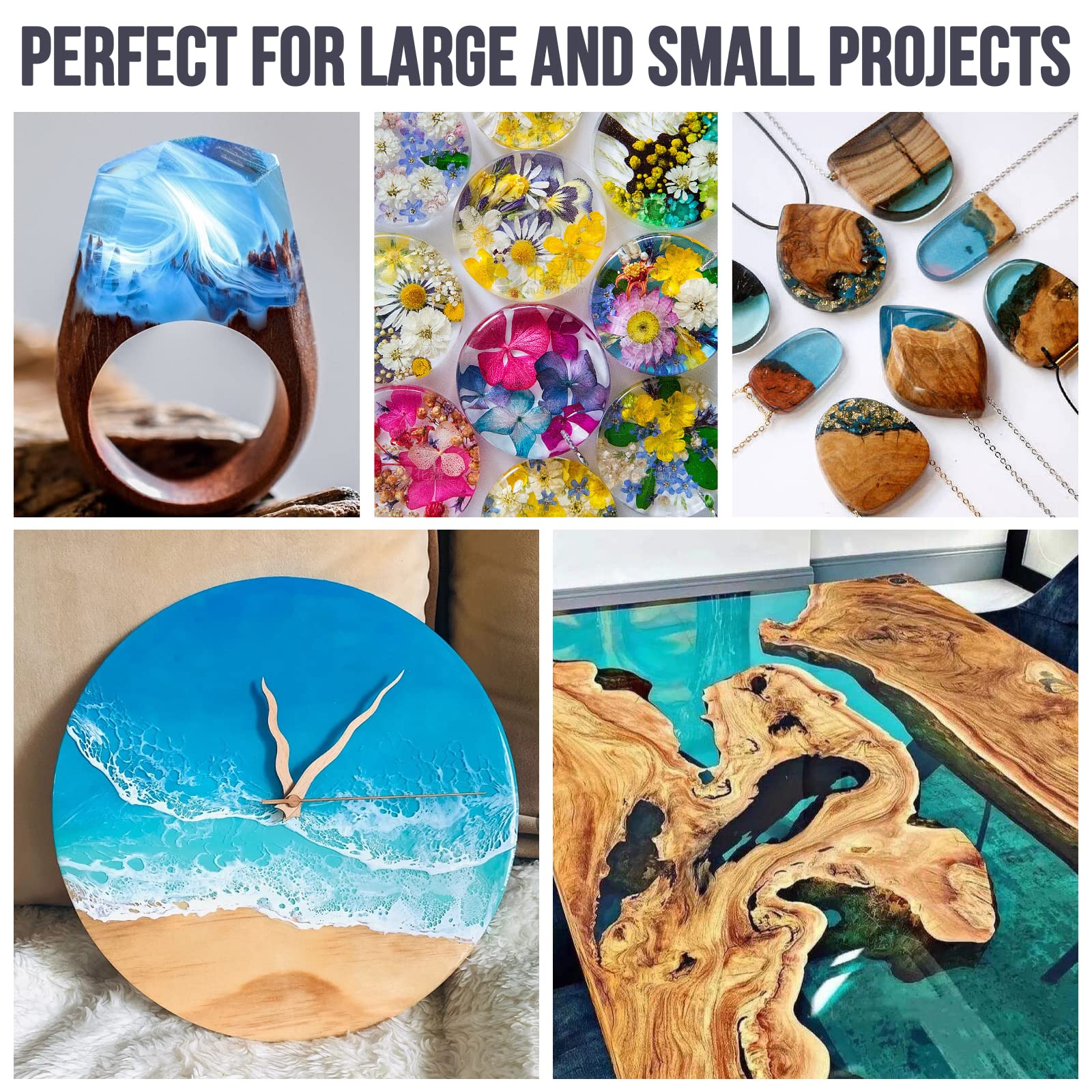 Epoxy Resin Kits Set, Art Kit  - Art Craft Gifts For Adults ulasan dan harga
