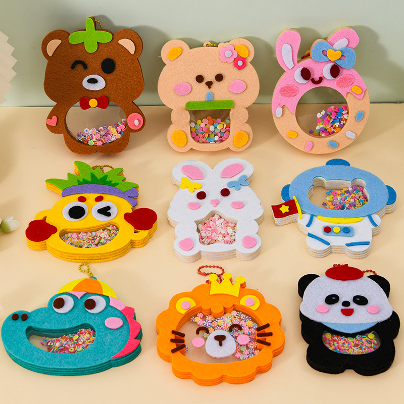 DIY Animal Shake Pendant Art C - Art Craft Kindergarten ulasan dan harga