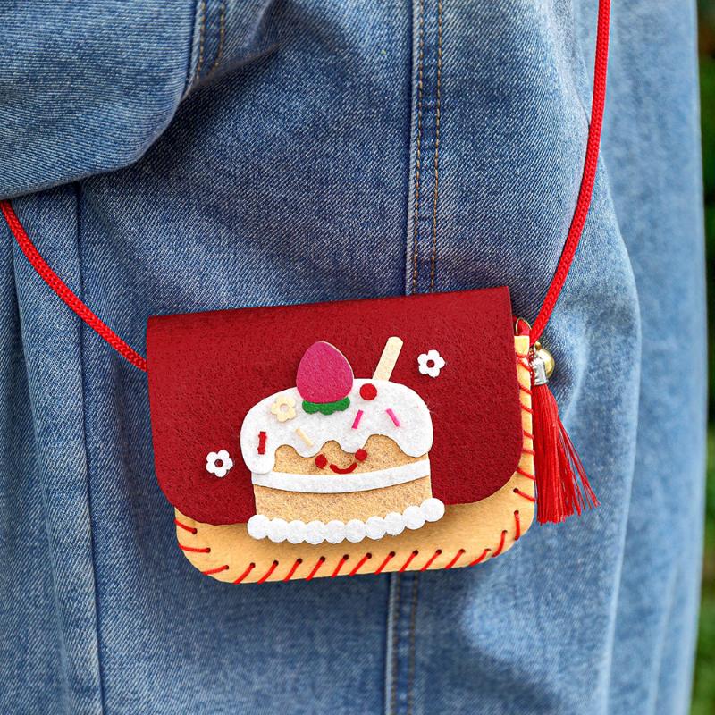Cute Felt Felt Bag Making Kit  - Art Craft Kindergarten ulasan dan harga