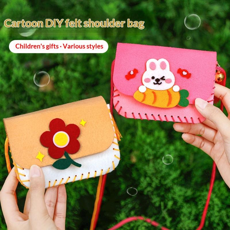 Cute Felt Felt Bag Making Kit  - Art Craft Kindergarten ulasan dan harga