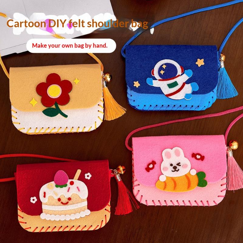 Cute Felt Felt Bag Making Kit  - Art Craft Kindergarten ulasan dan harga