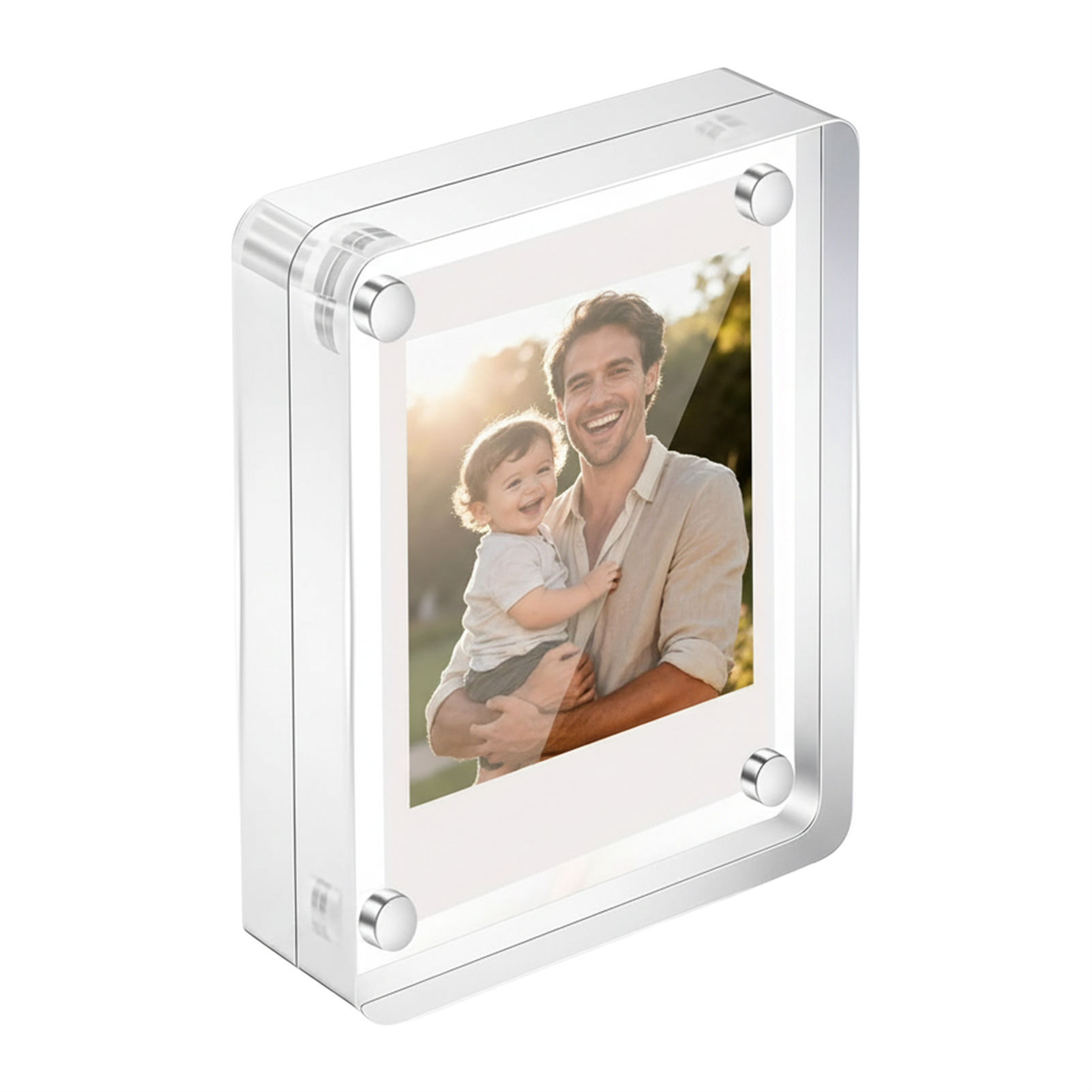 Acrylic Magnetic Photo Frame 2 - Art Craft Display ulasan dan harga