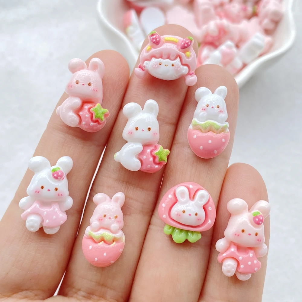 30pcs Resin Colorful Mini Cart - Art Craft Rabbit ulasan dan harga