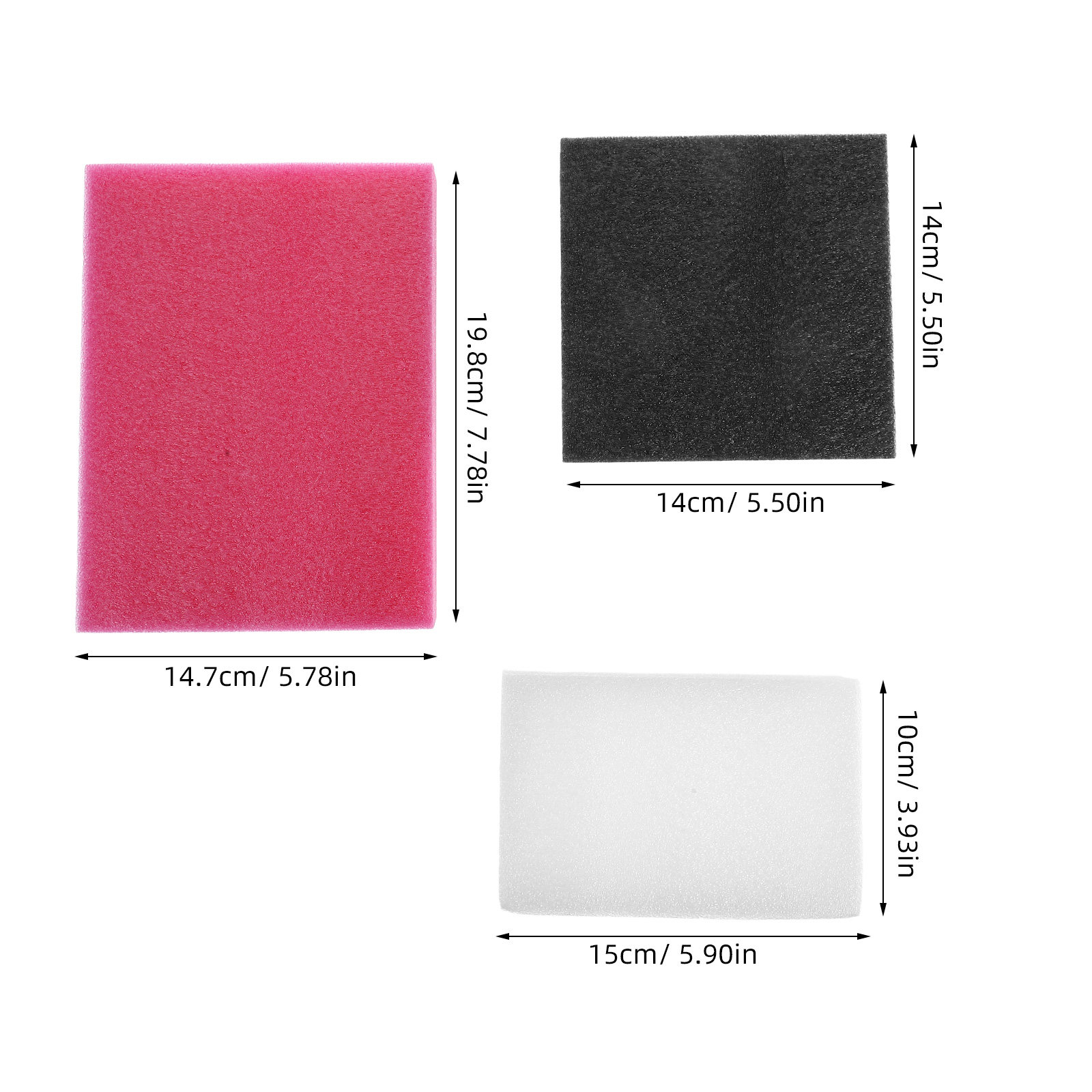 6Pcs Wool Felt Needle Felting  - Art Craft School ulasan dan harga