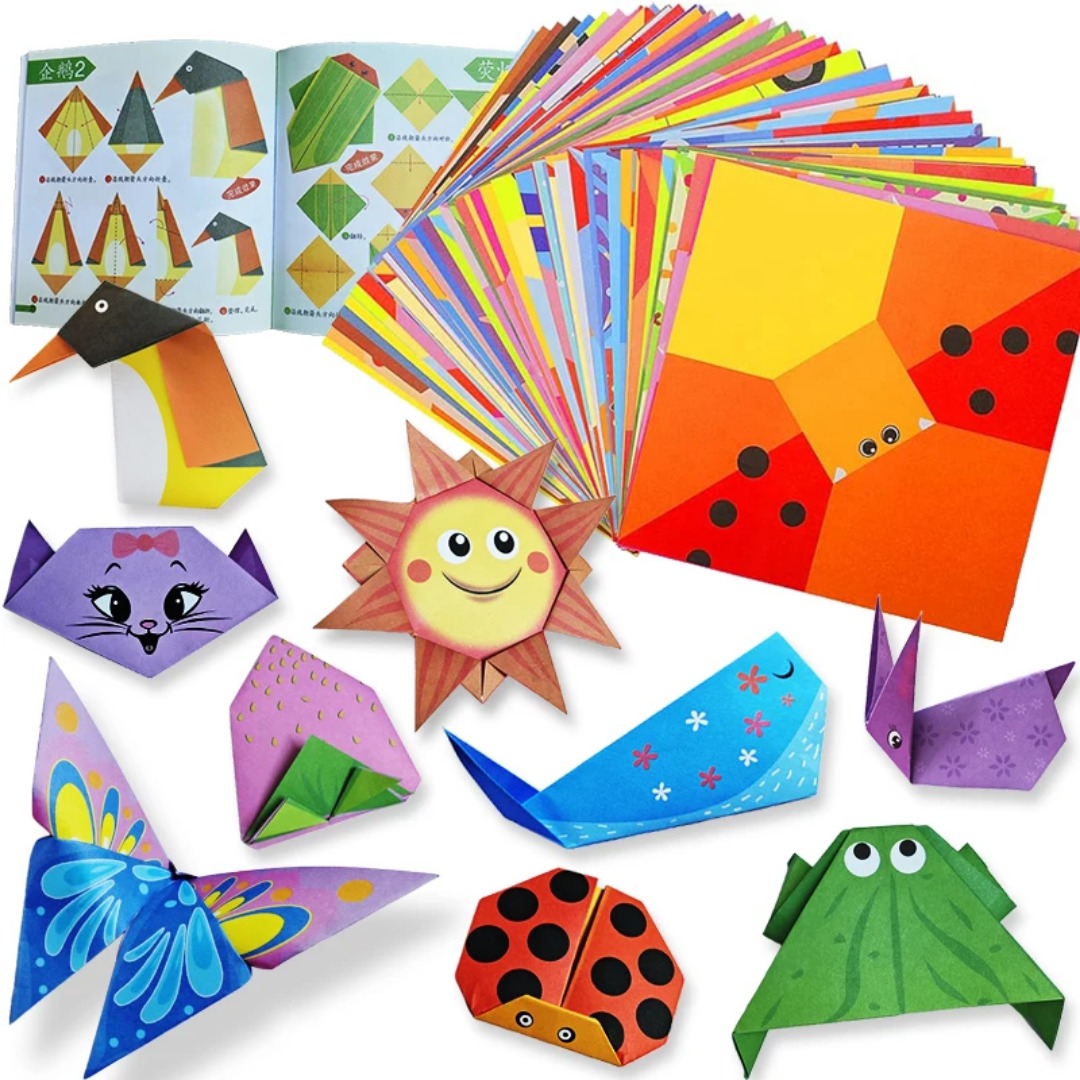 New Origami Kit 30 Sheets Orig - Art Craft Kindergarten ulasan dan harga