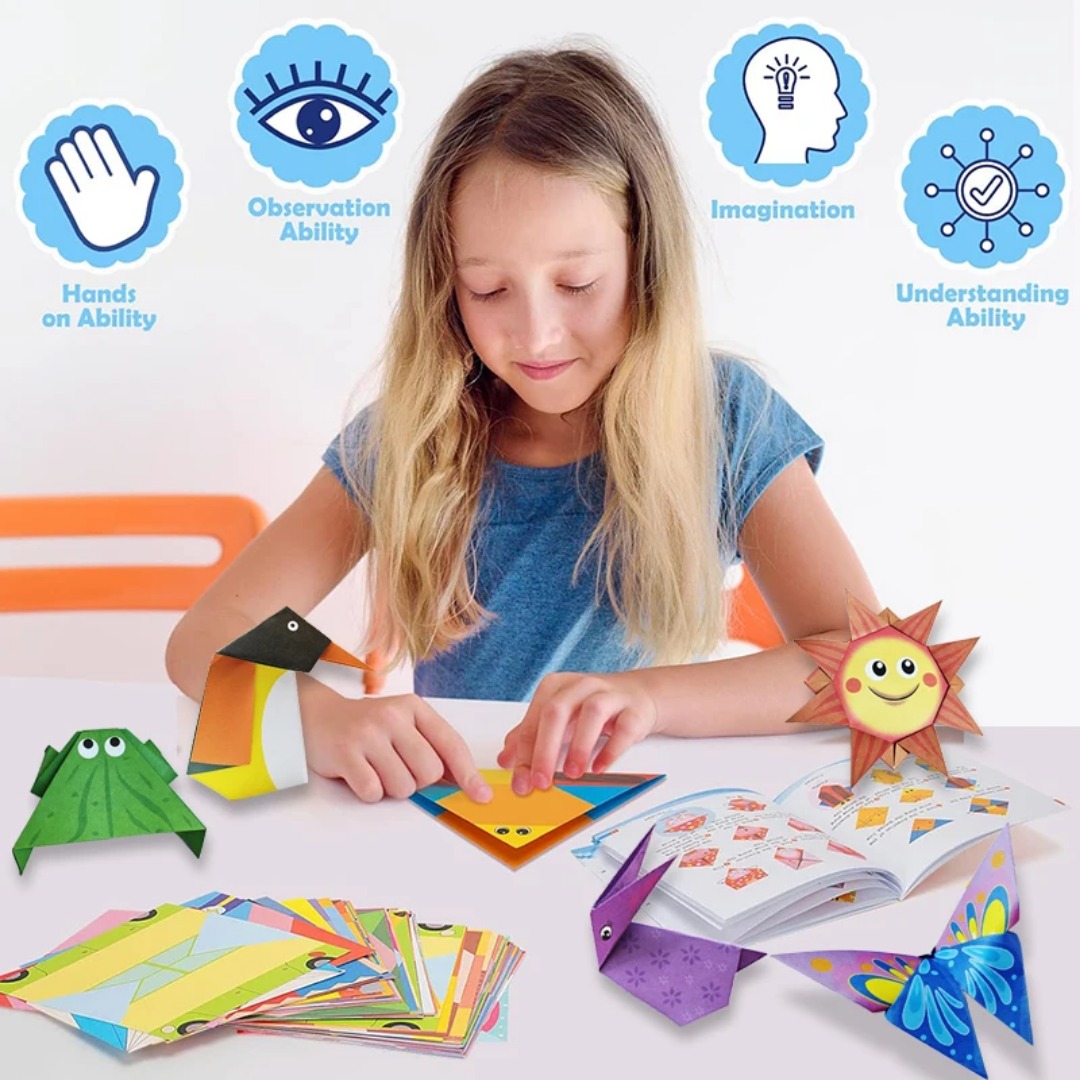 New Origami Kit 30 Sheets Orig - Art Craft Kindergarten ulasan dan harga