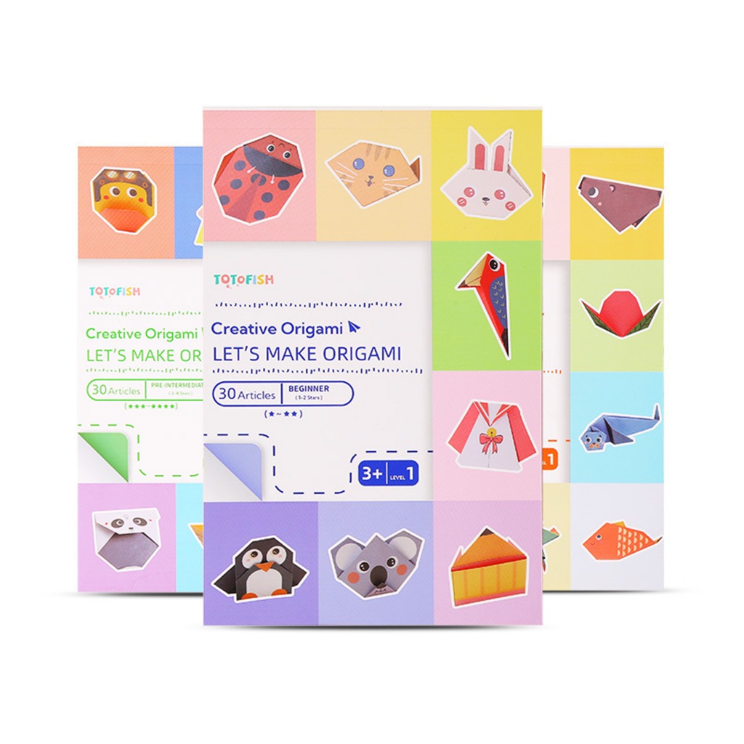 New Origami Kit 30 Sheets Orig - Art Craft Kindergarten ulasan dan harga