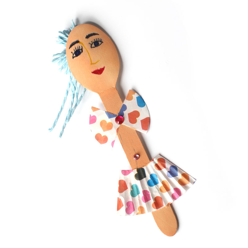 20PCS/LOT.Wood spoon arts and  - Art Craft Kindergarten ulasan dan harga