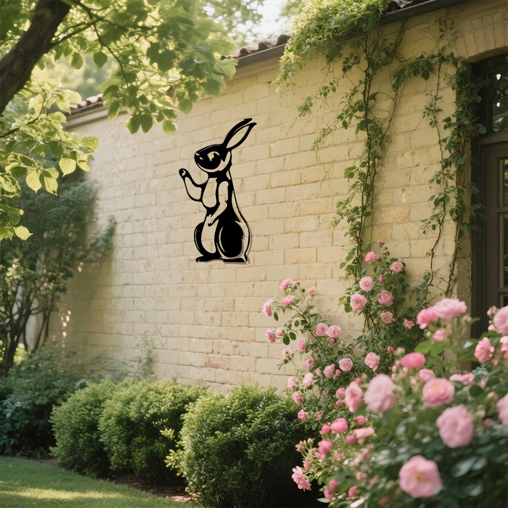 CIFBUY Metal Wall Art Minimali - Art Craft Rabbit ulasan dan harga