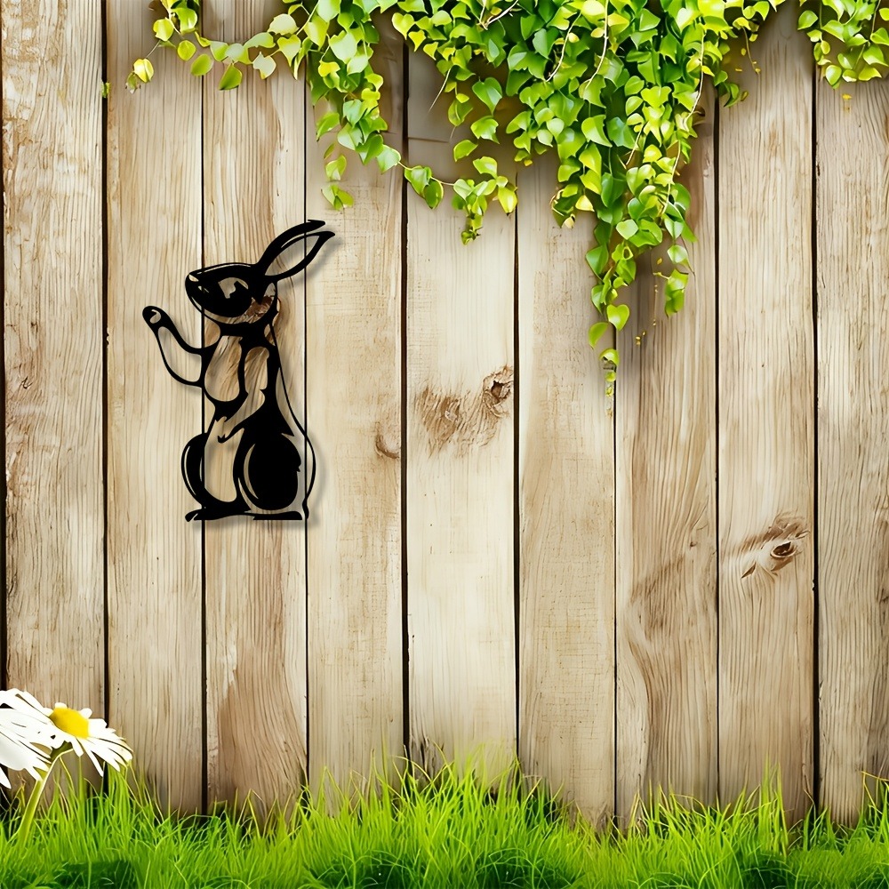 CIFBUY Metal Wall Art Minimali - Art Craft Rabbit ulasan dan harga