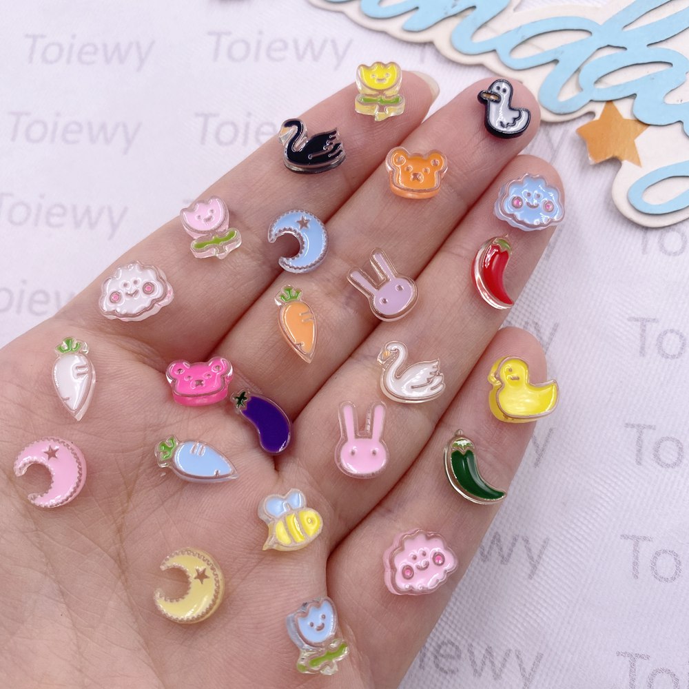 50PCS Mixed Rabbit Flower Radi - Art Craft Rabbit ulasan dan harga